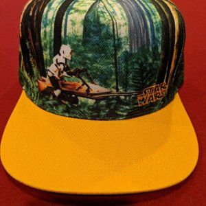 Star Wars Scout Trooper Snapback Hat. OSFM